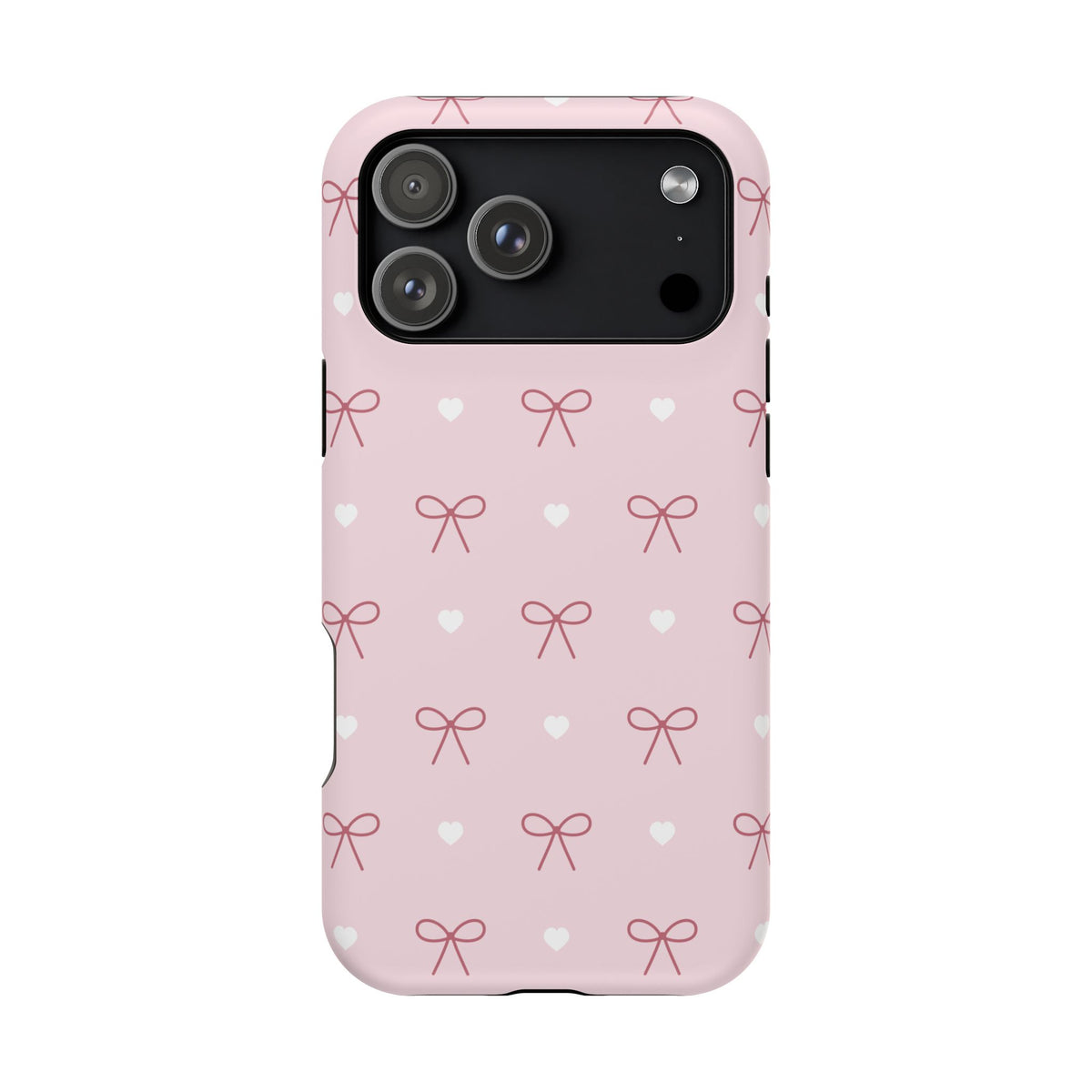 Ribbon Bow Case - Blush
