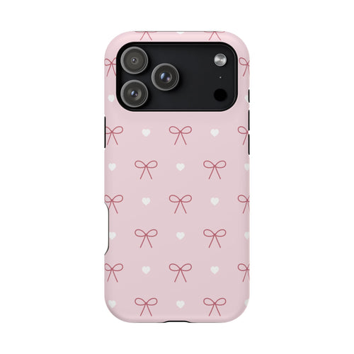 Ribbon Bow Case - Blush