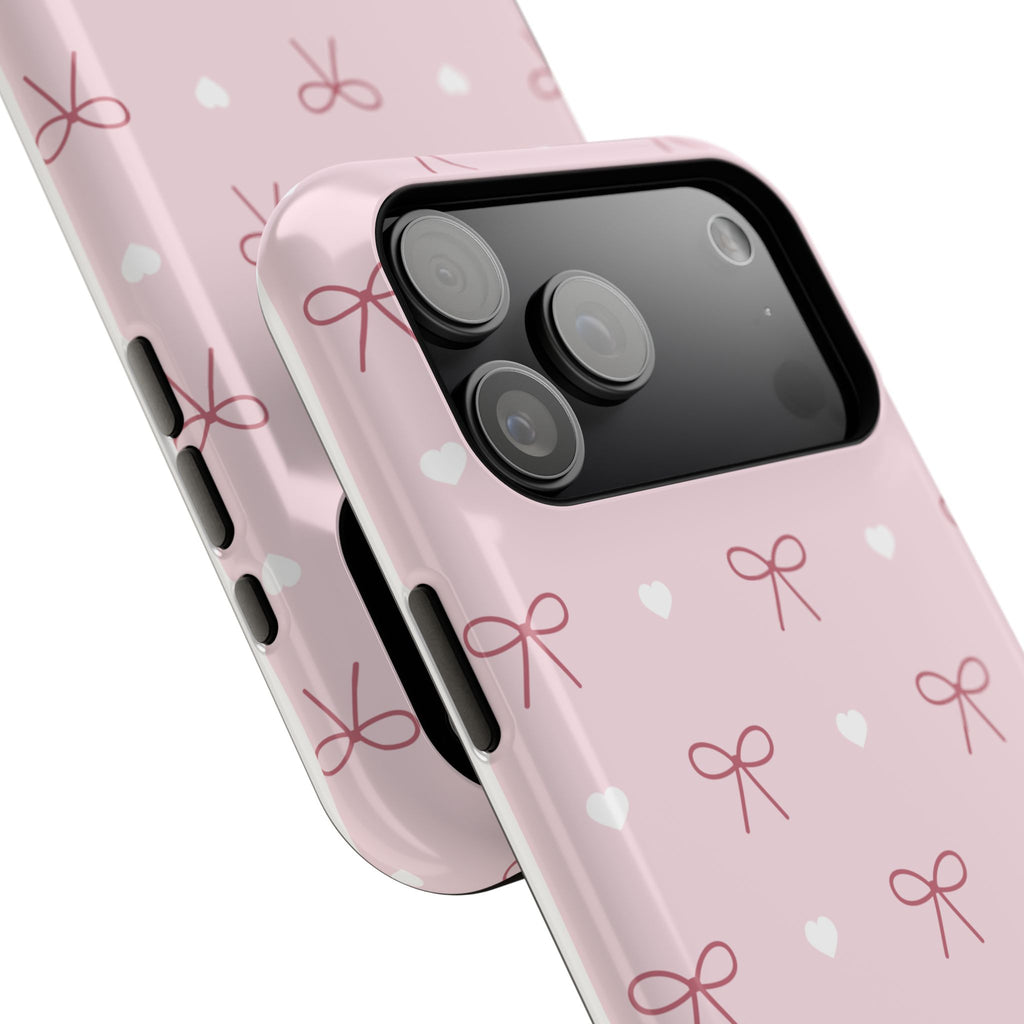 Ribbon Bow Case - Blush