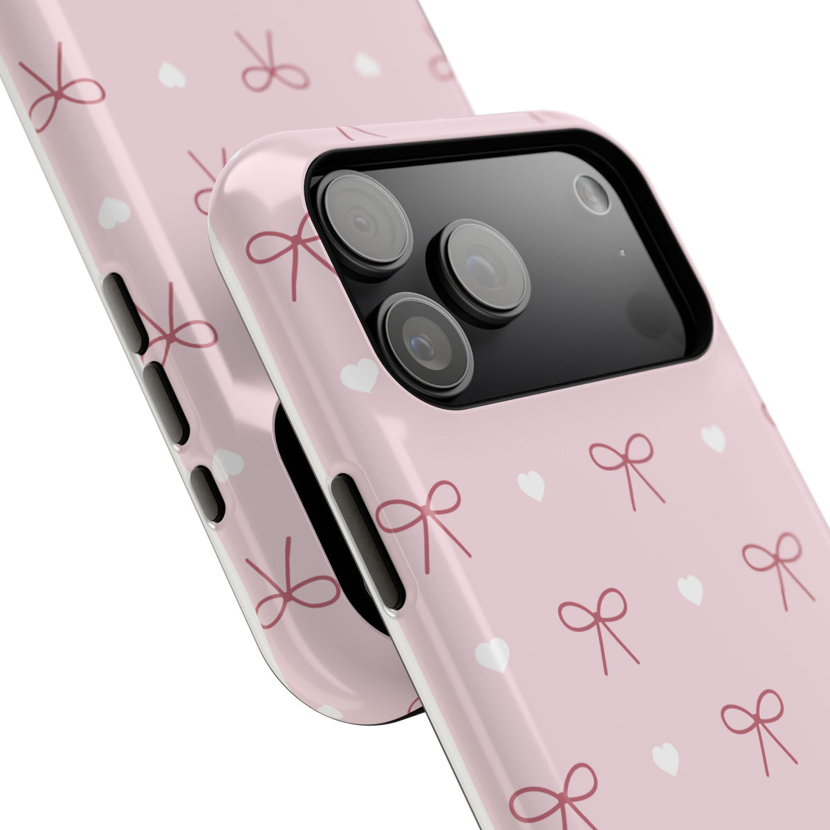 Ribbon Bow Case - Blush