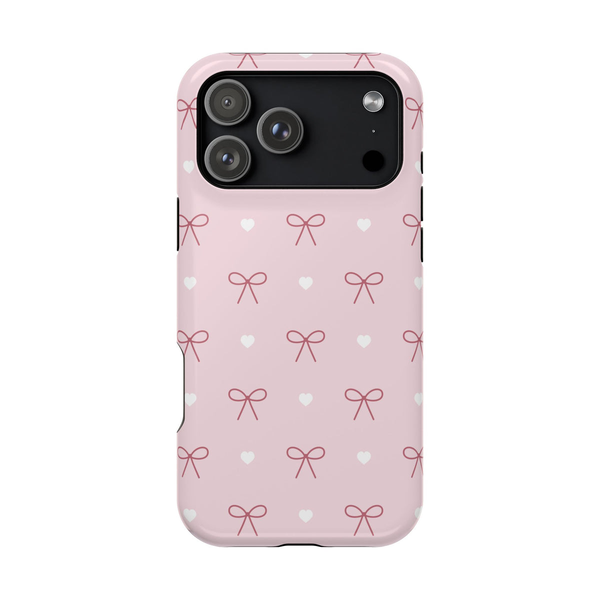 Ribbon Bow Case - Blush