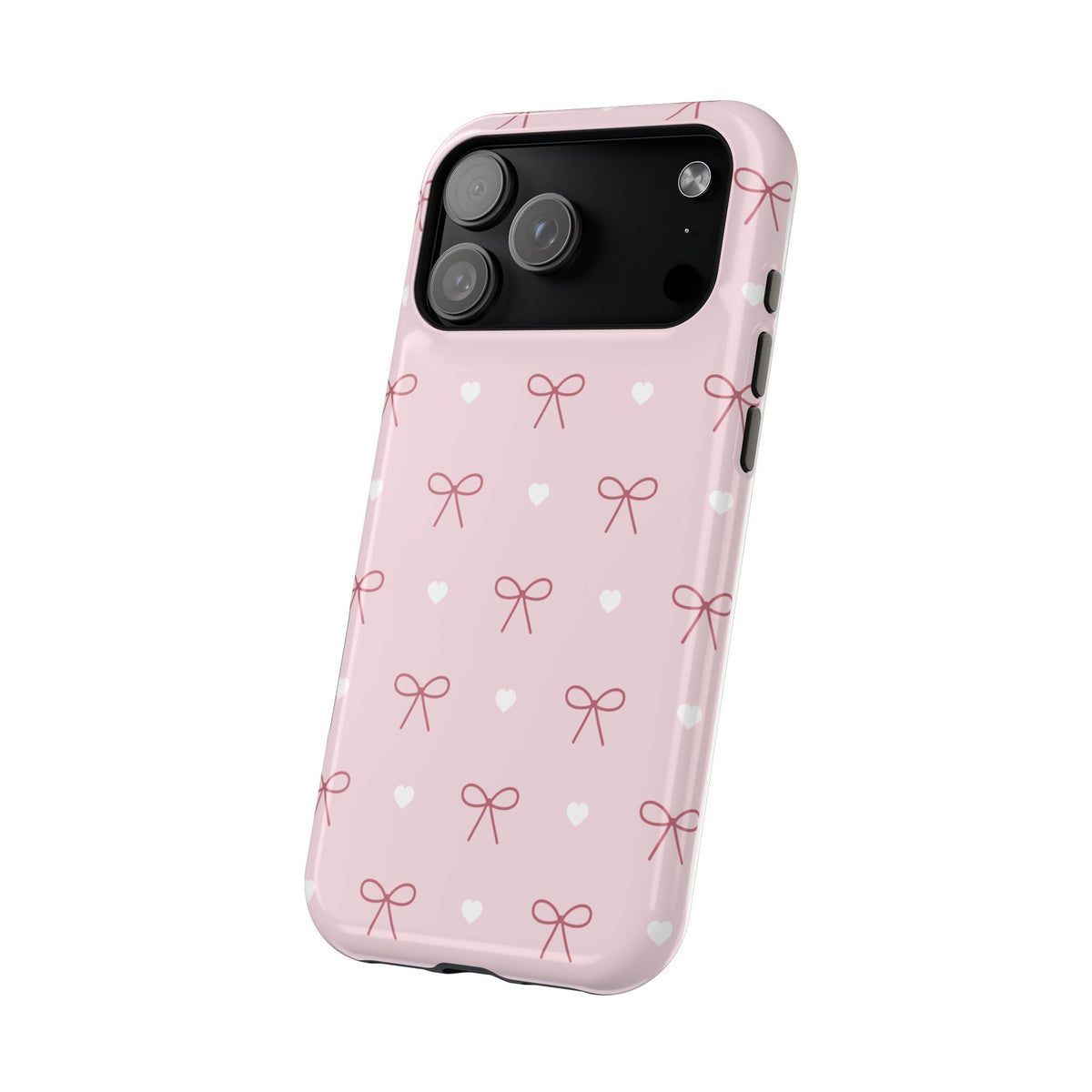 Ribbon Bow Case - Blush