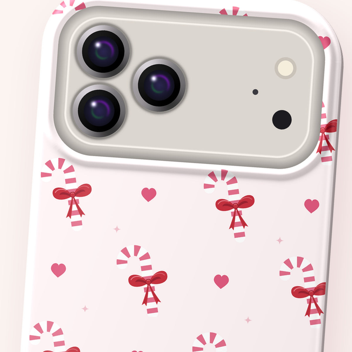 Candy Cane Bows Case