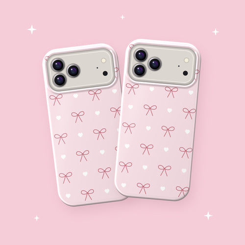 Ribbon Bow Case - Blush