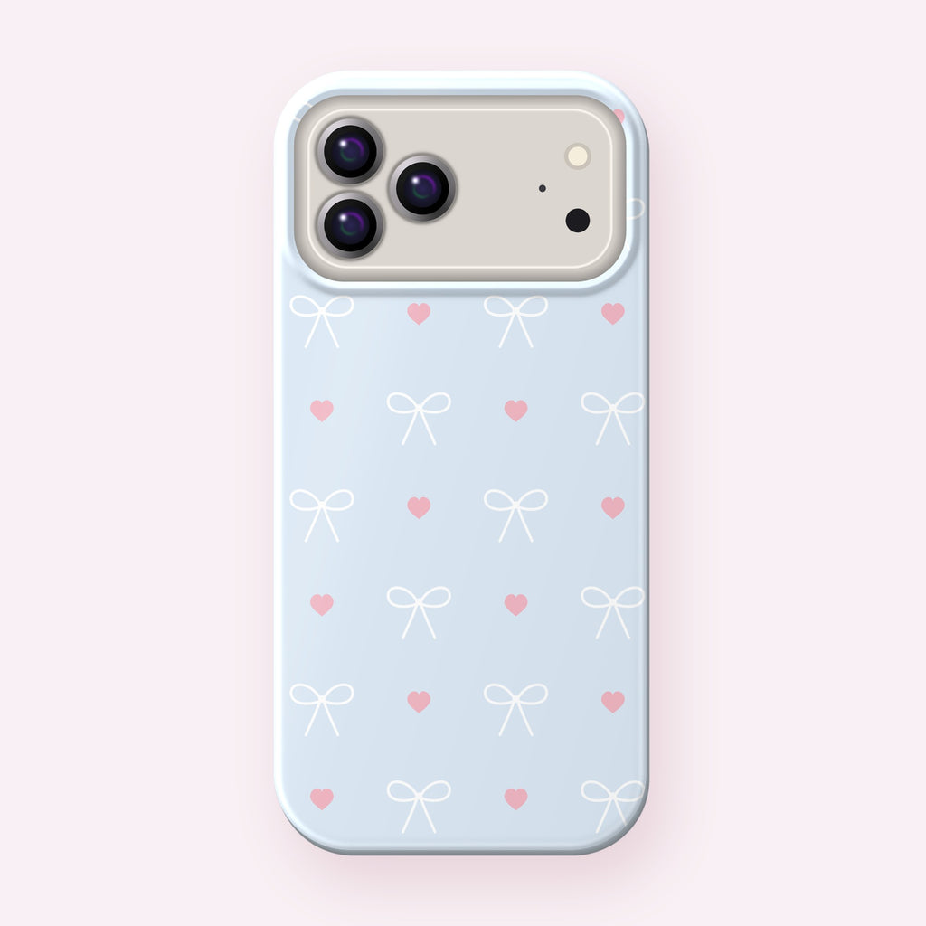 Ribbon Bow Case - Baby Blue